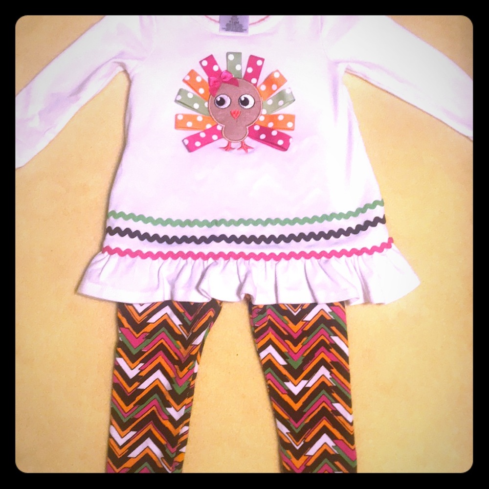 12 MO BABY GIRL THANKSGIVING OUTFIT